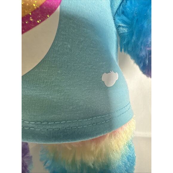 Build-A-Bear Rainbow Bear With Blue Shirt 2022 - Picture 5 of 9